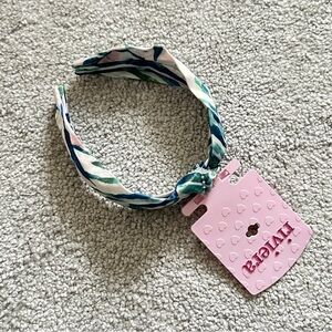 Kids' Floral Headband - Green and Pink